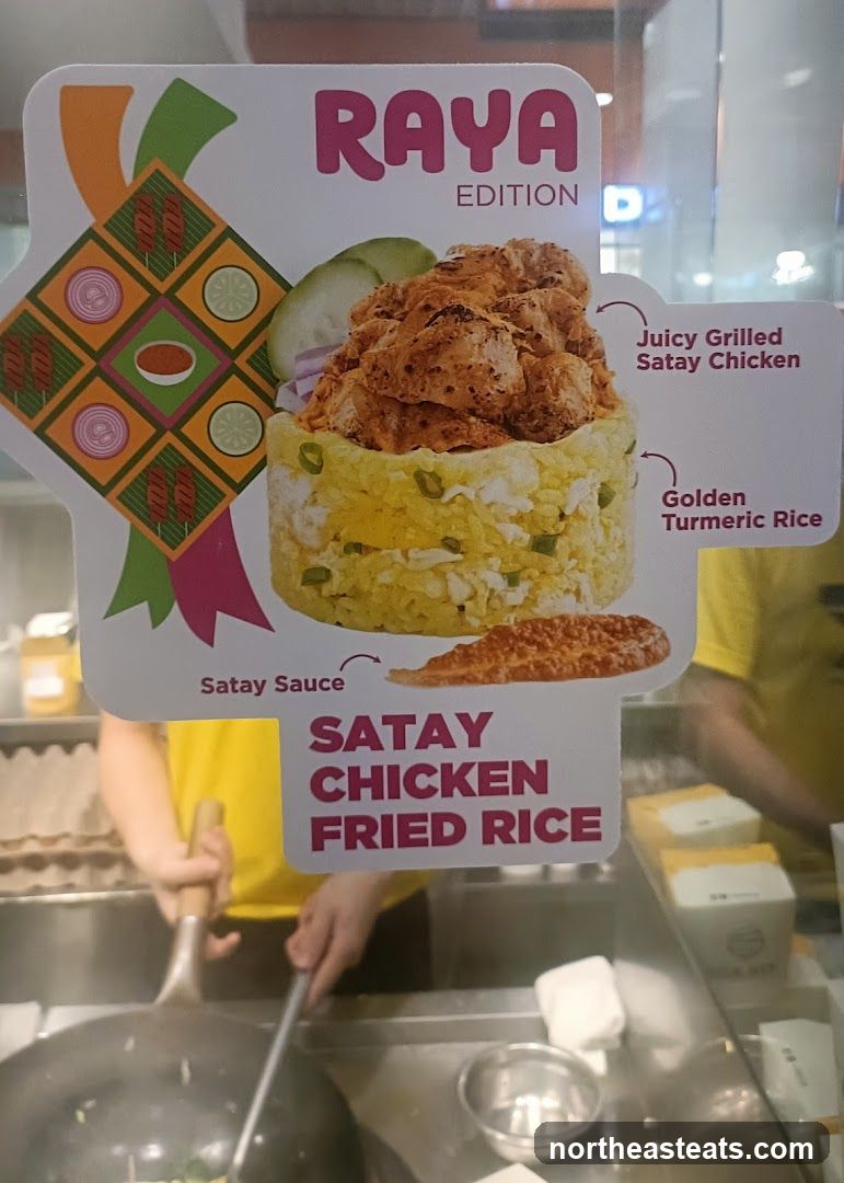 Satay Chicken Fried Rice