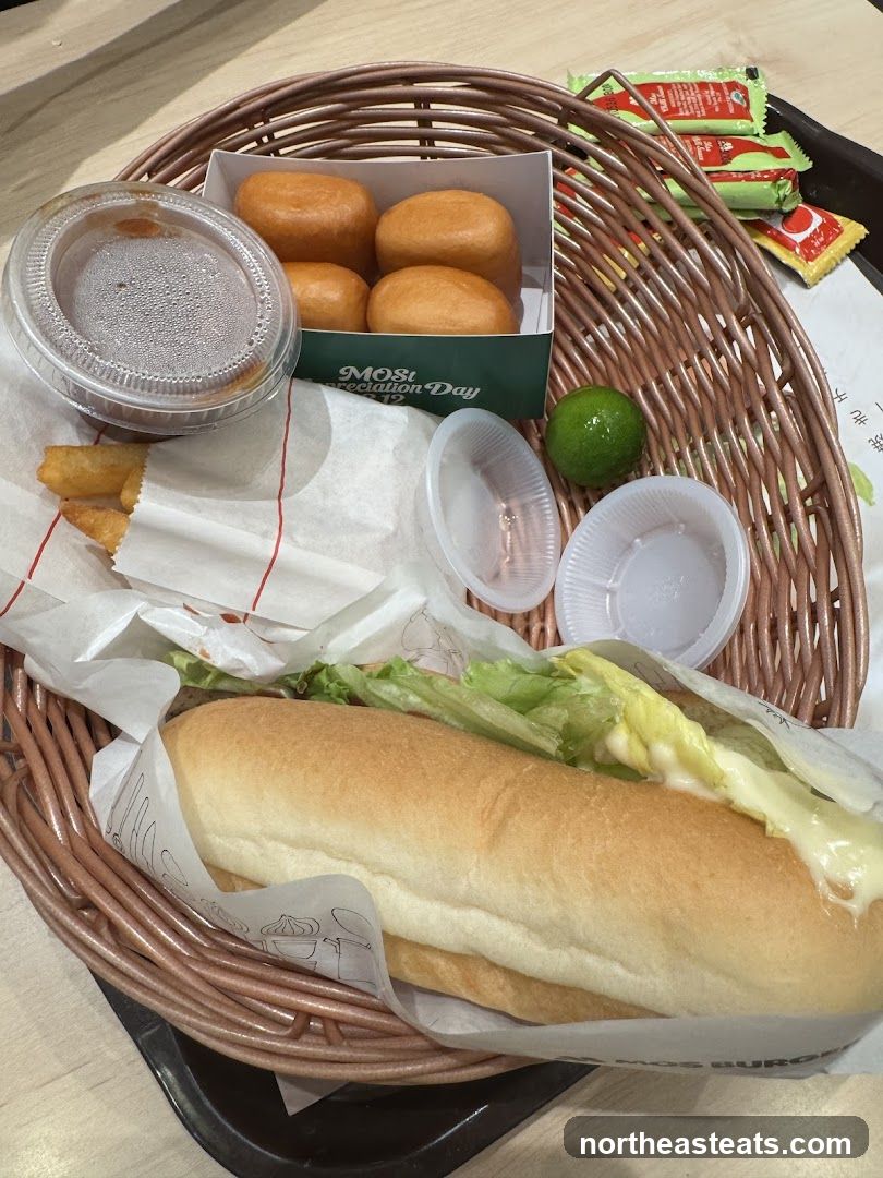MOS Burger Meal