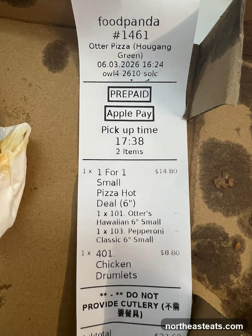 Foodpanda Order Receipt