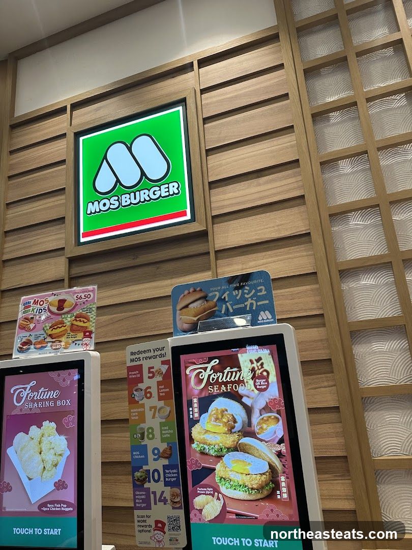 MOS Burger Kiosk