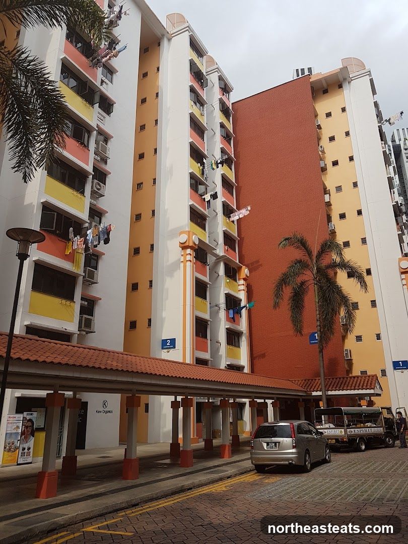 Apartment Building with Covered Walkway