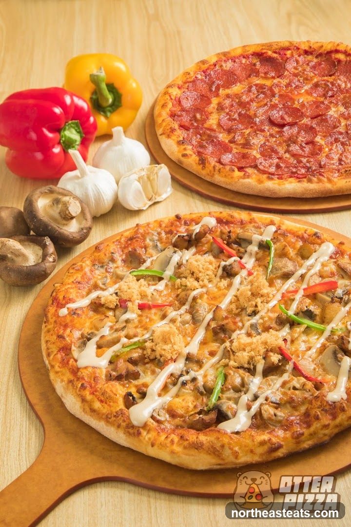Two Pizzas with Ingredients