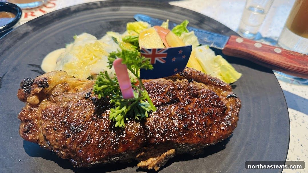 Steak Dinner with Salad