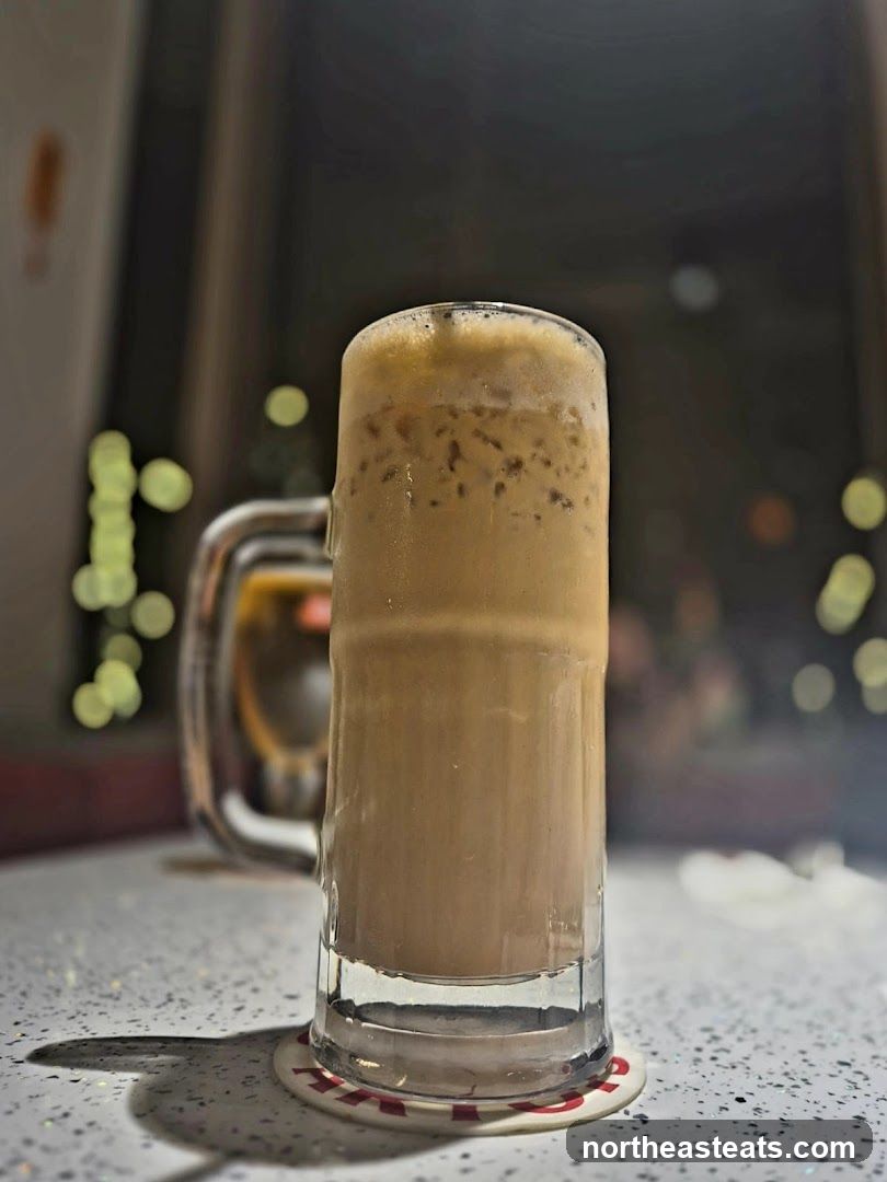 Iced Coffee in a Mug