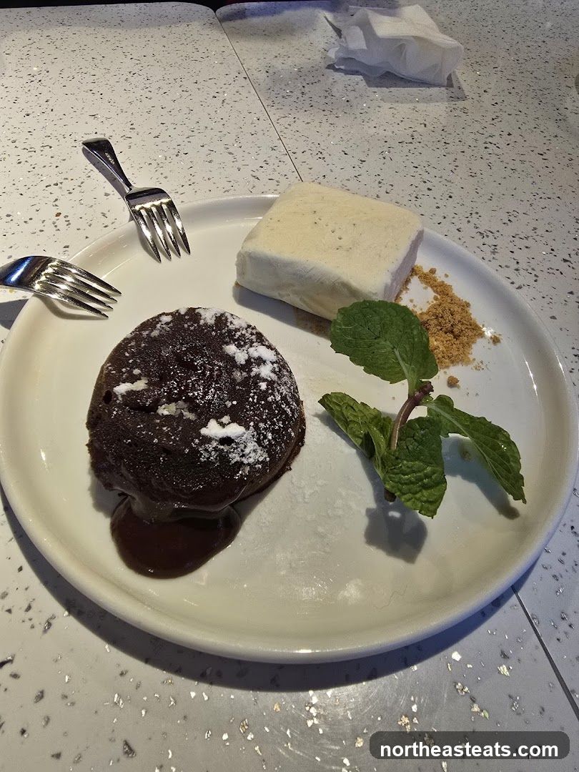 Chocolate Lava Cake with Ice Cream