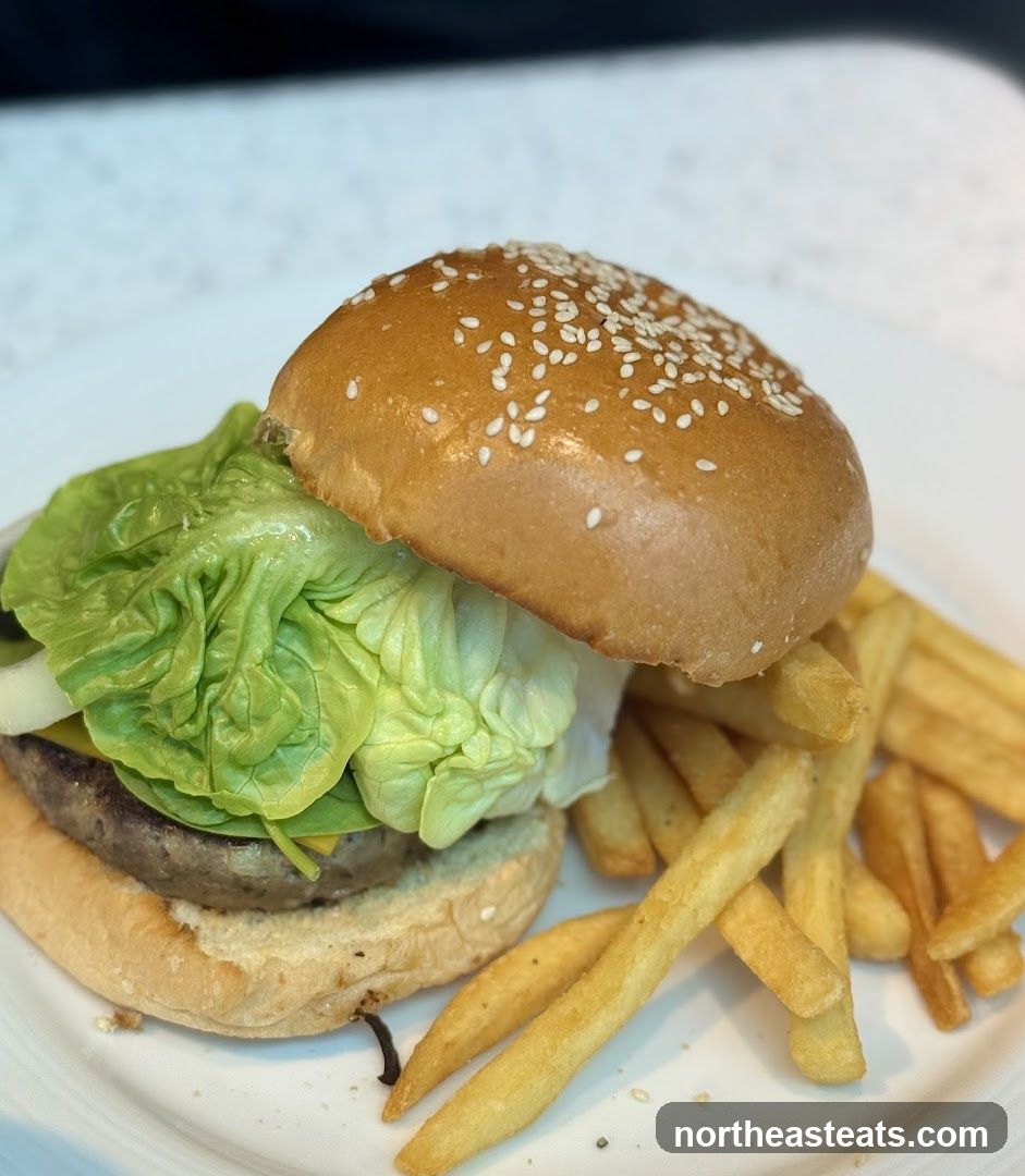 Burger and Fries