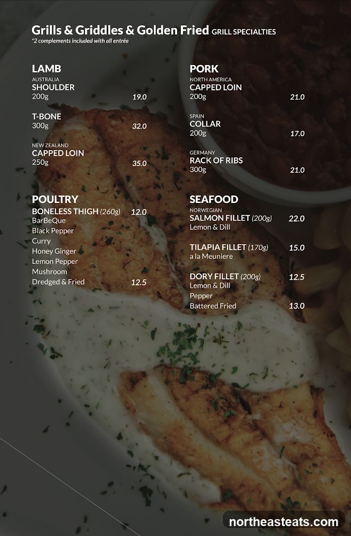 Grills & Griddles & Golden Fried GRILL SPECIALTIES