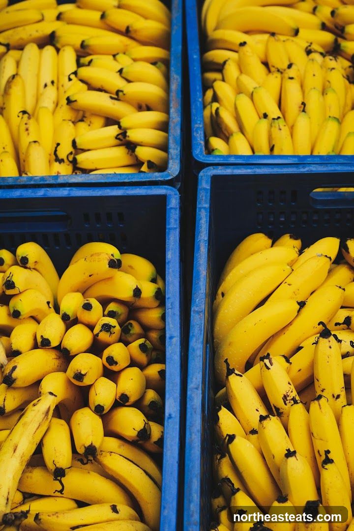 Bananas in Crates
