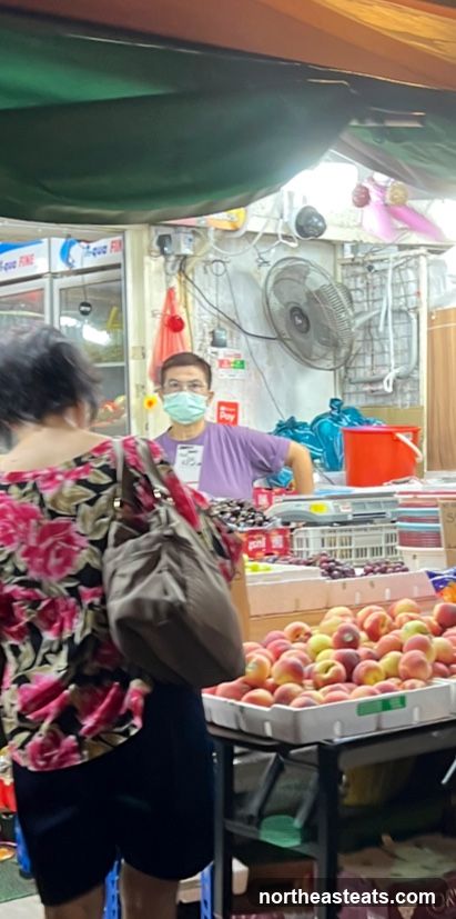 Fruit Stall Vendor