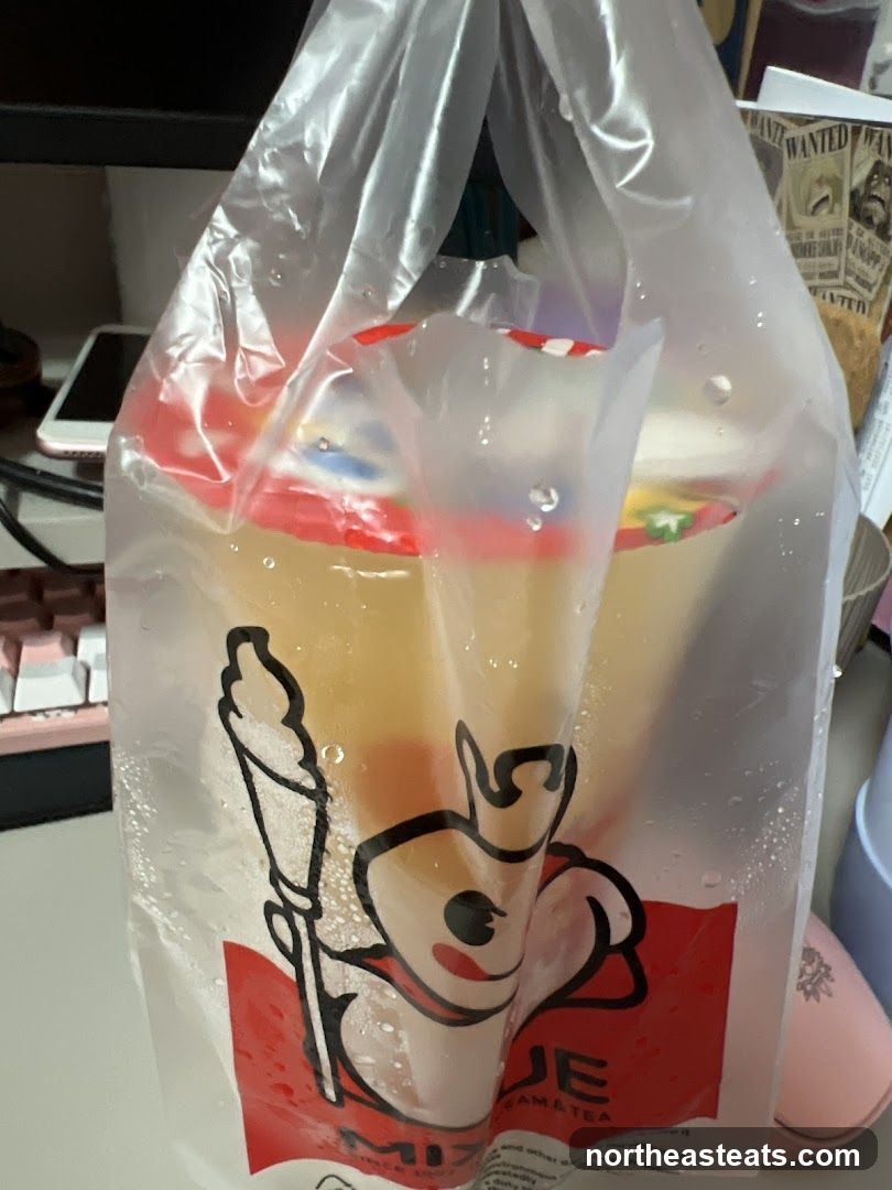Bubble Tea Drinks in Branded Bag