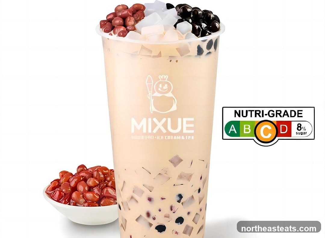 Mixue Drink with Red Beans