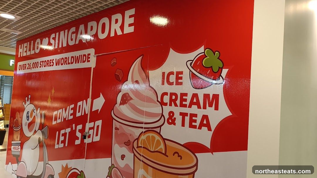 Mixue Singapore Advertisement