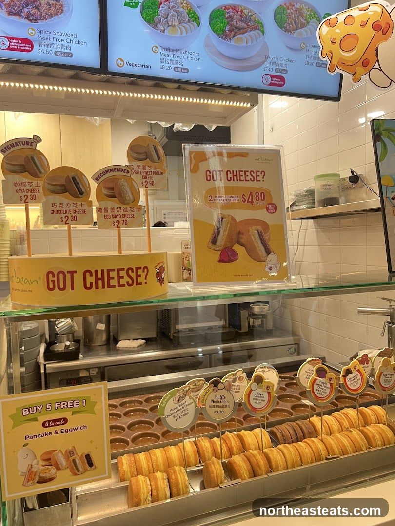 Pancake and Eggwich Display