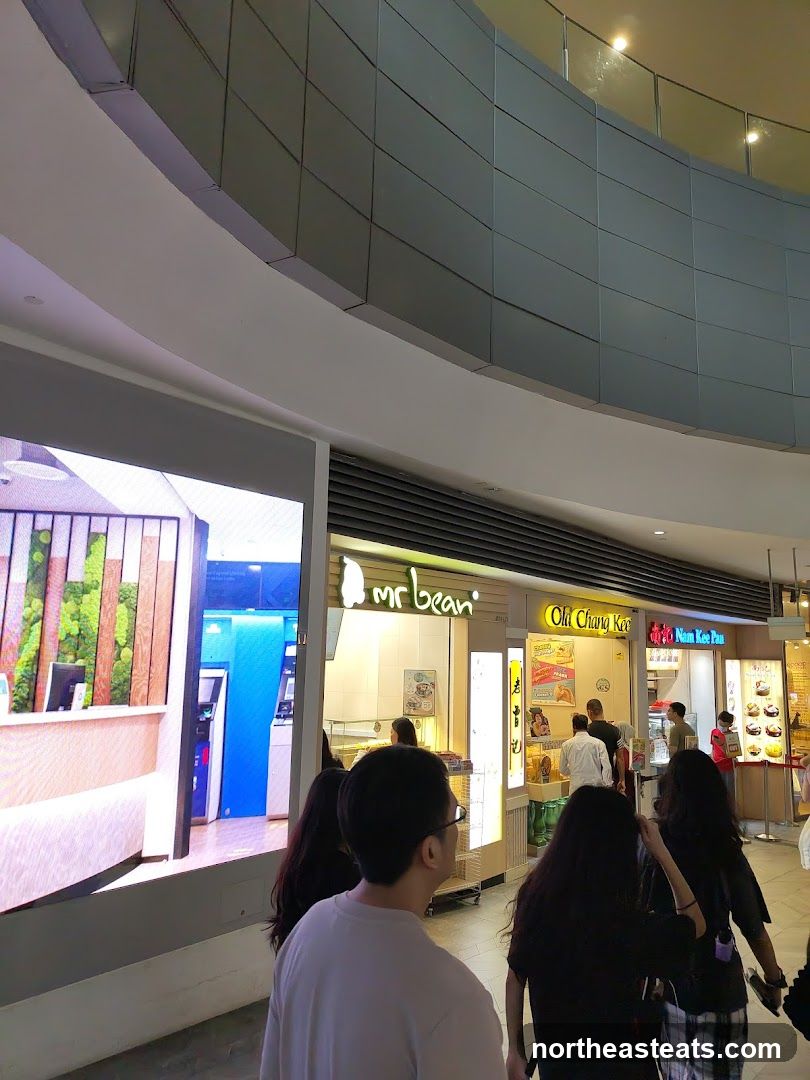 Food court storefronts