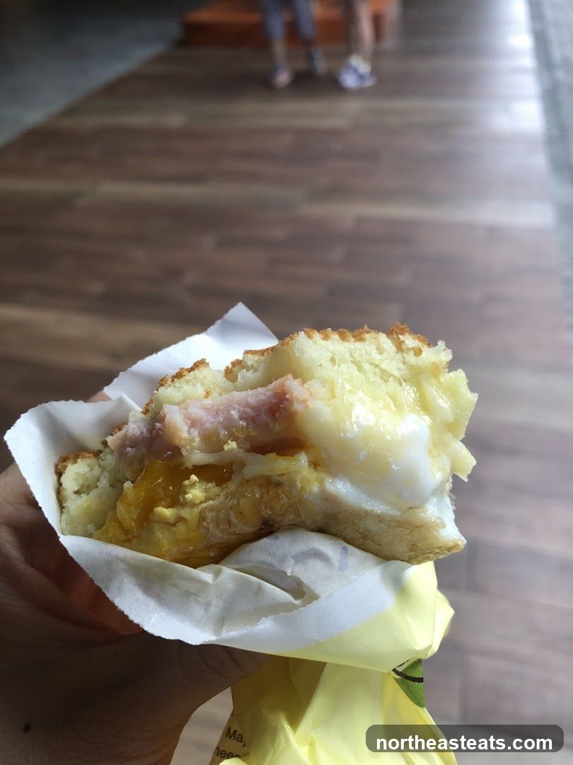 Sandwich with Ham and Egg