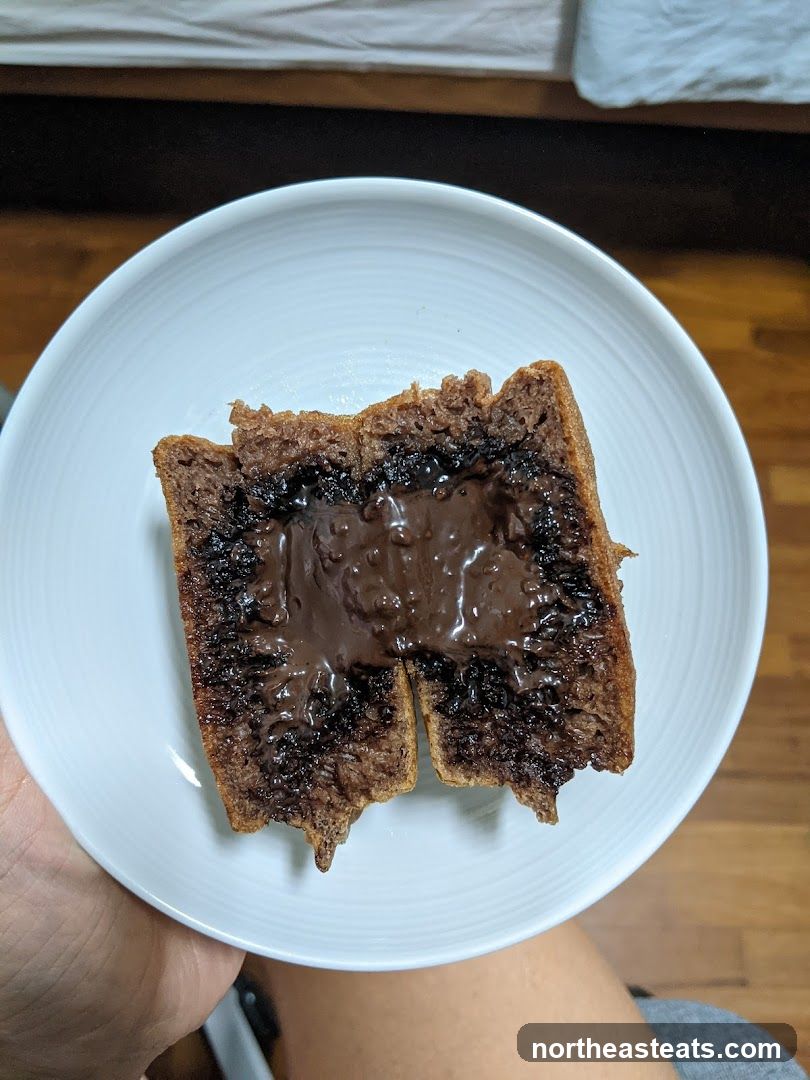 Chocolate Filled Pancake