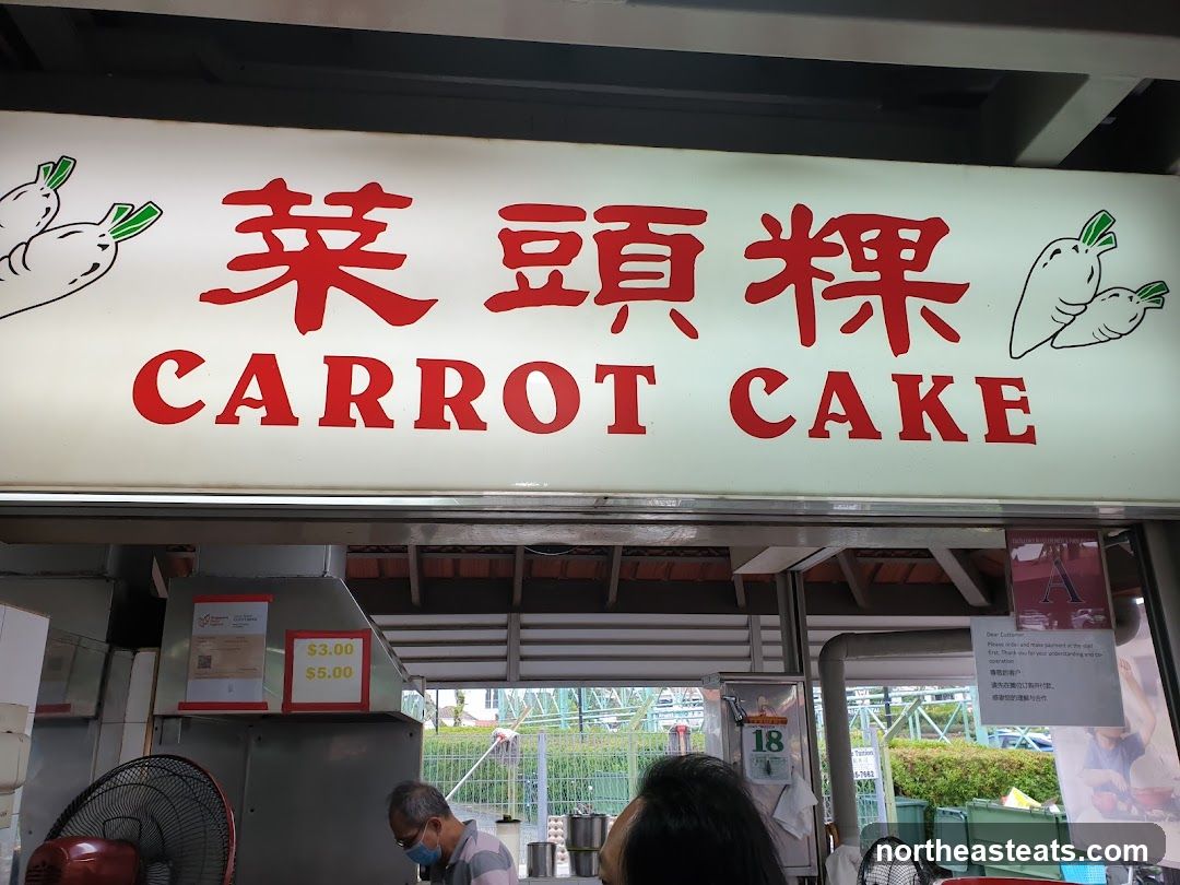 Carrot Cake Stall Sign