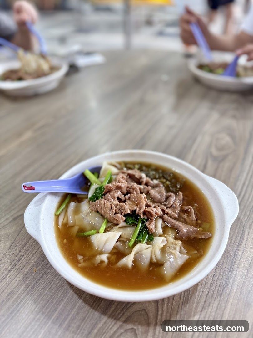 Noodles with Sliced Beef