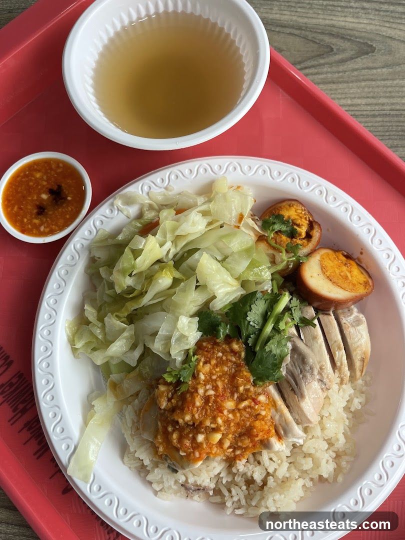 Hainanese Chicken Rice