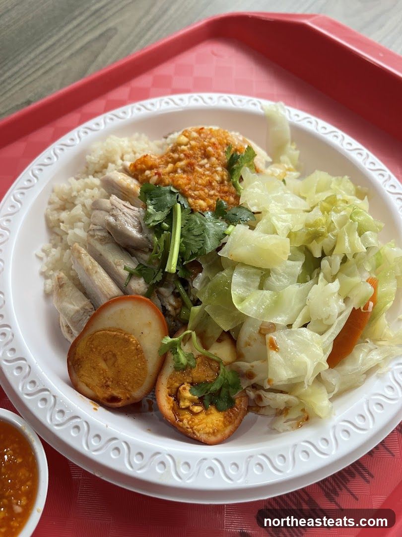 Hainanese Chicken Rice
