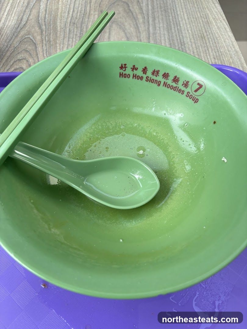 Empty Noodle Bowl