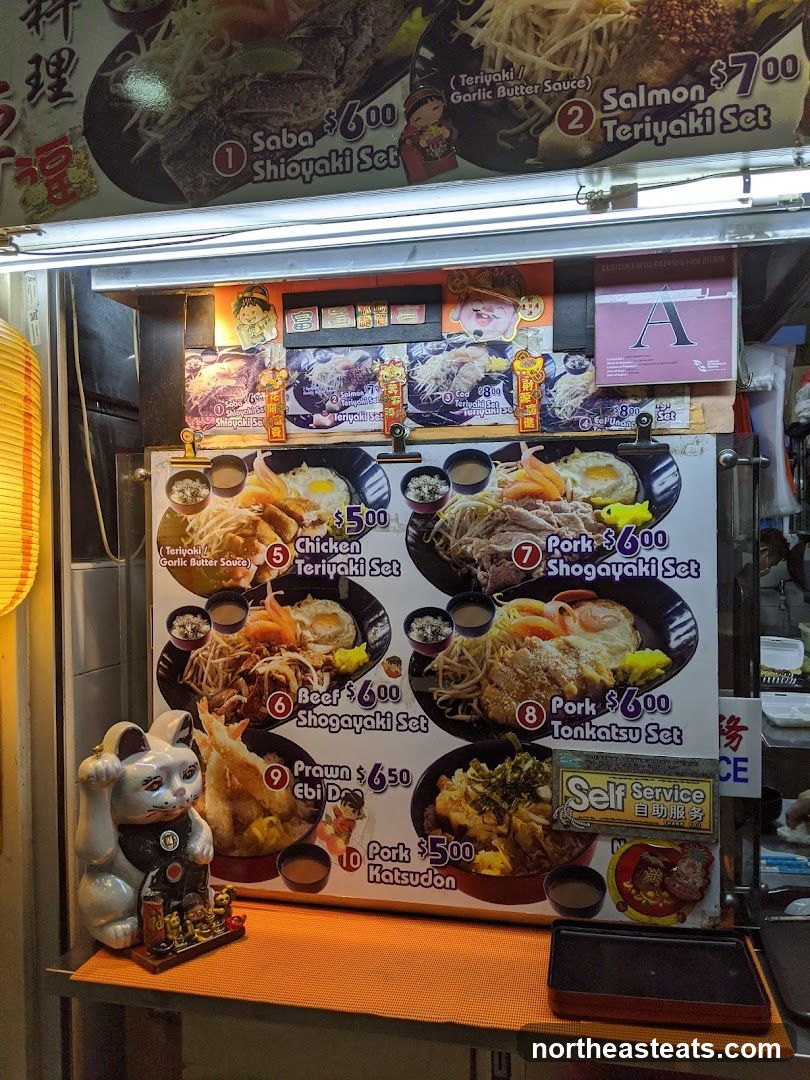 Japanese Food Menu