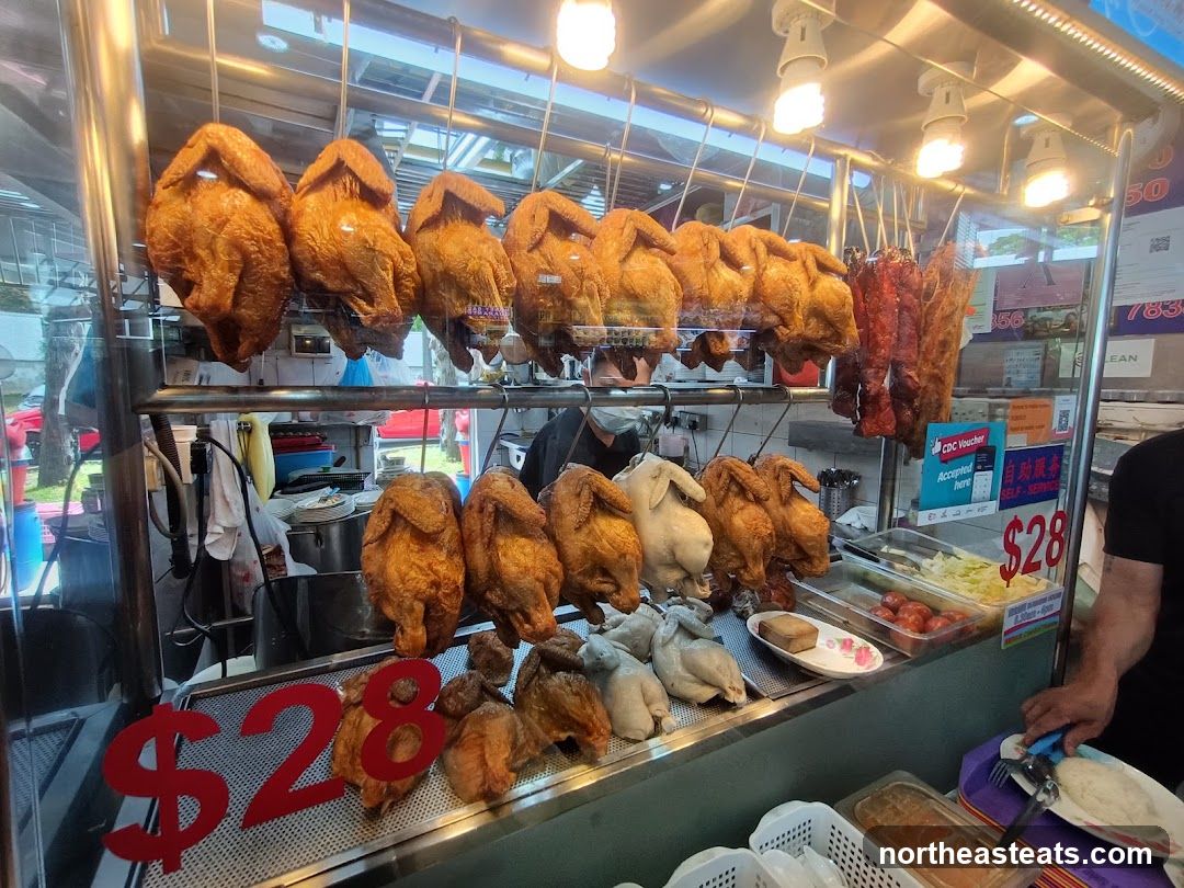 Roasted Chickens and Meats