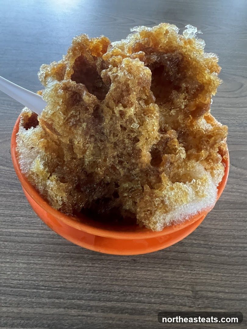 Shaved Ice Dessert