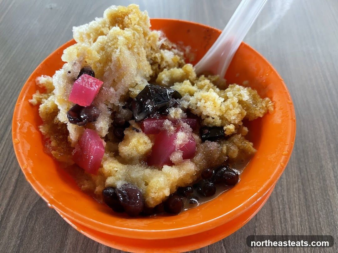 Shaved Ice Dessert