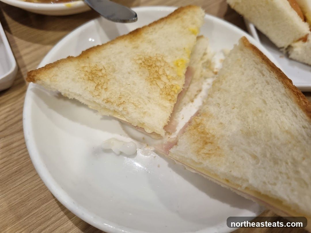 Ham and Cheese Sandwich