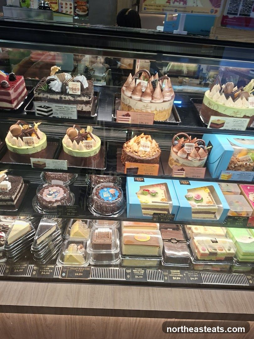 Cakes and Pastries Display