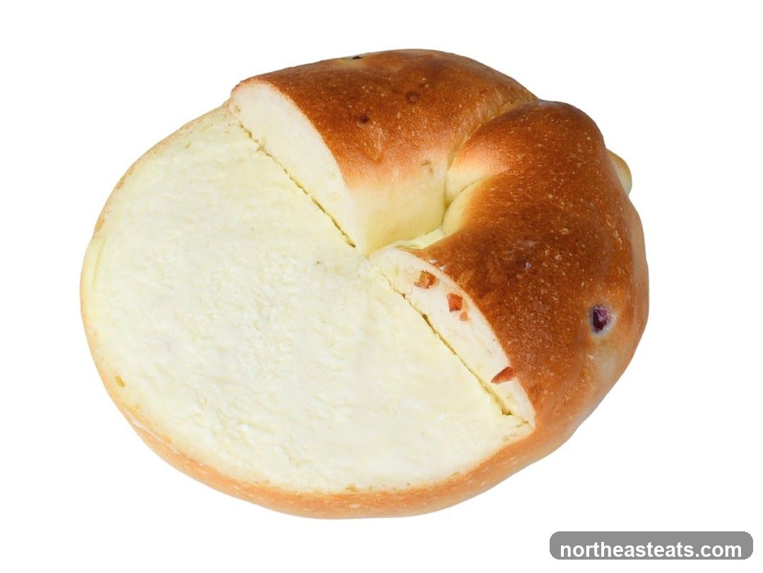Cream-filled bread