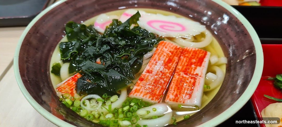 Udon Soup with Crab Sticks