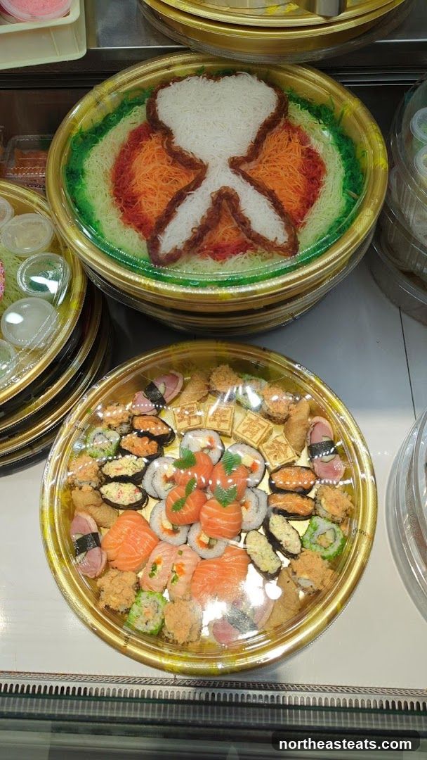 Sushi and Salad Platters