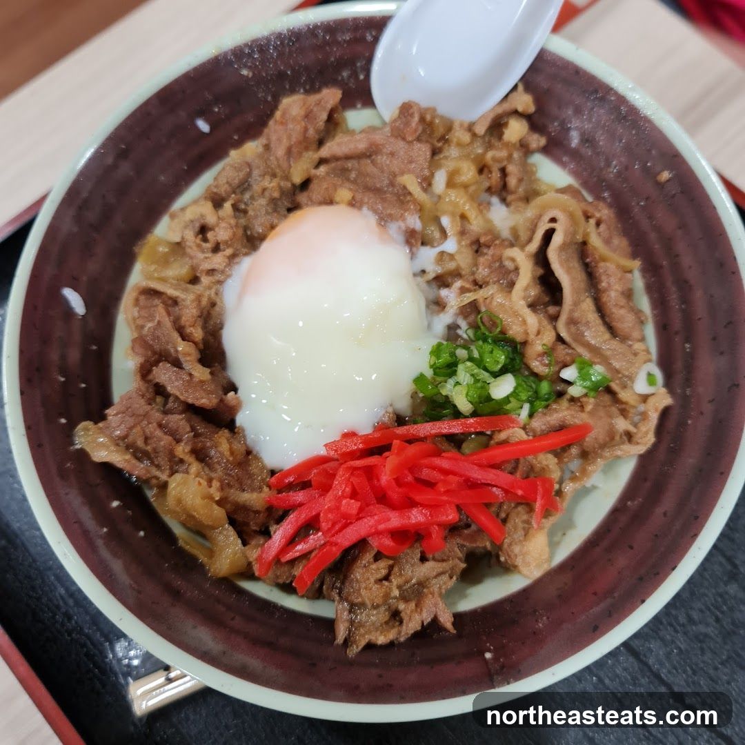 Beef Bowl with Egg