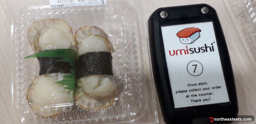 Umisushi Order Alert Device and Sushi