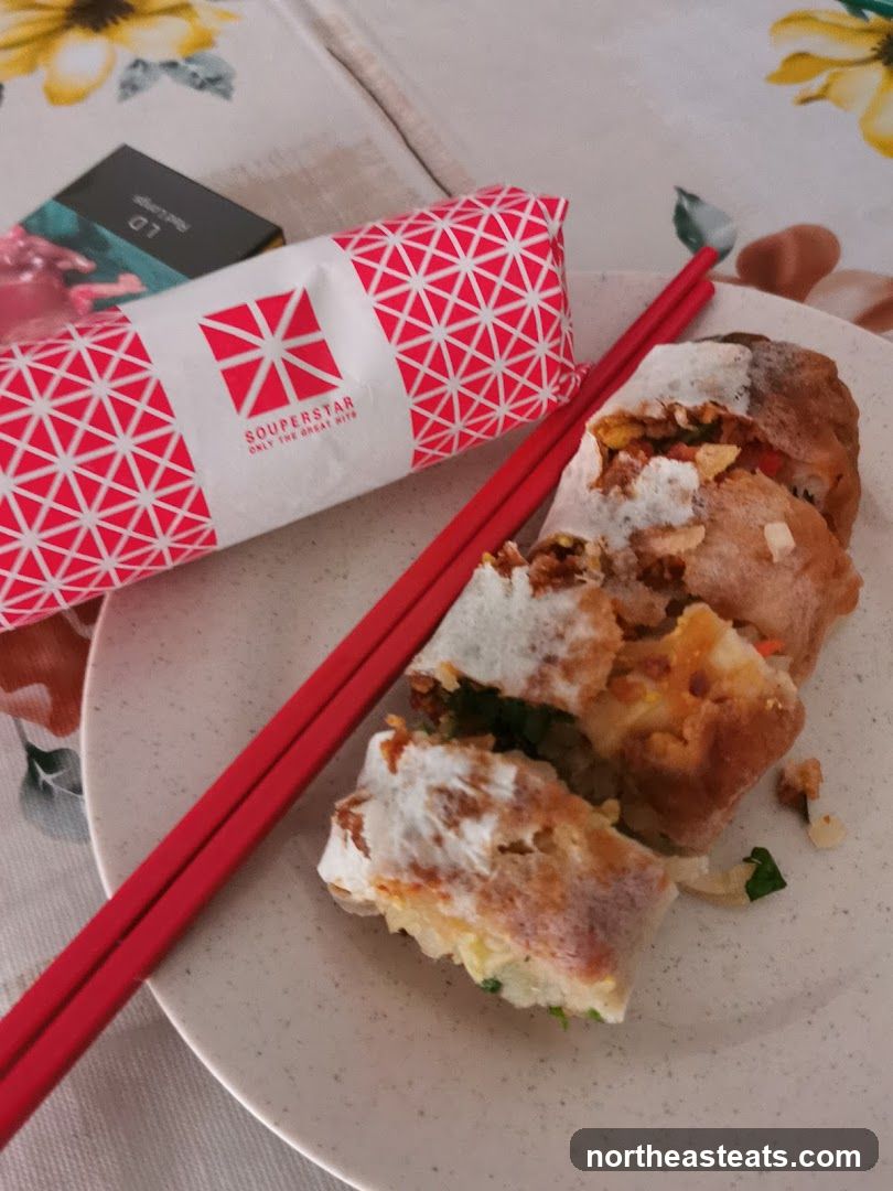 Spring Rolls with Souperstar Packaging