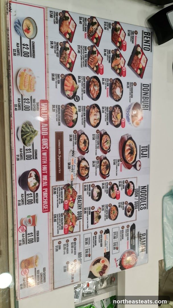 Japanese Menu