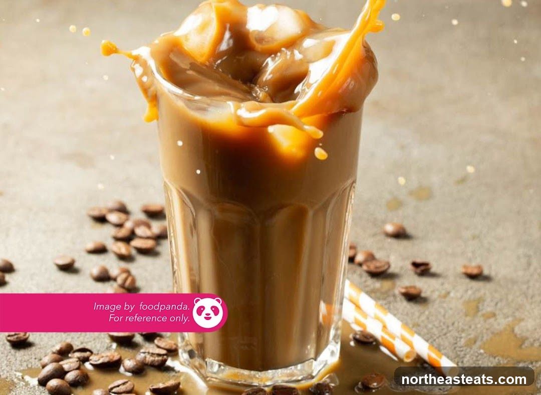 Iced Coffee Splash