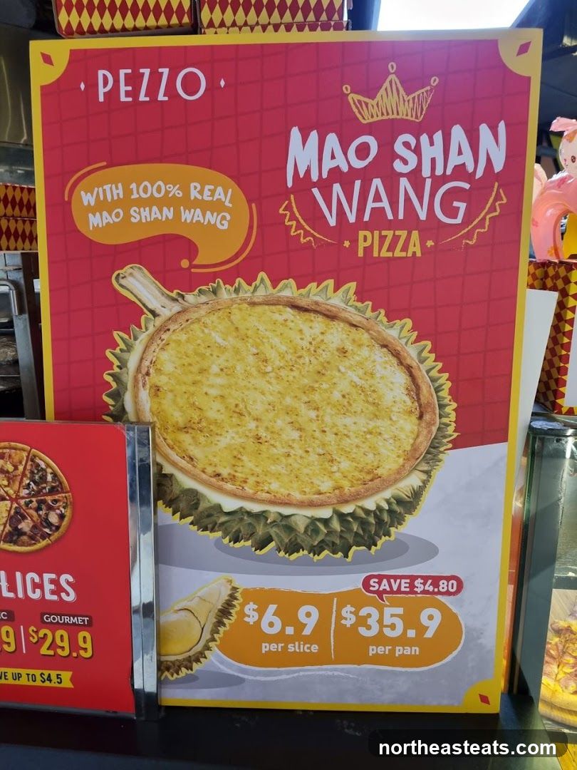 Pezzo Mao Shan Wang Pizza