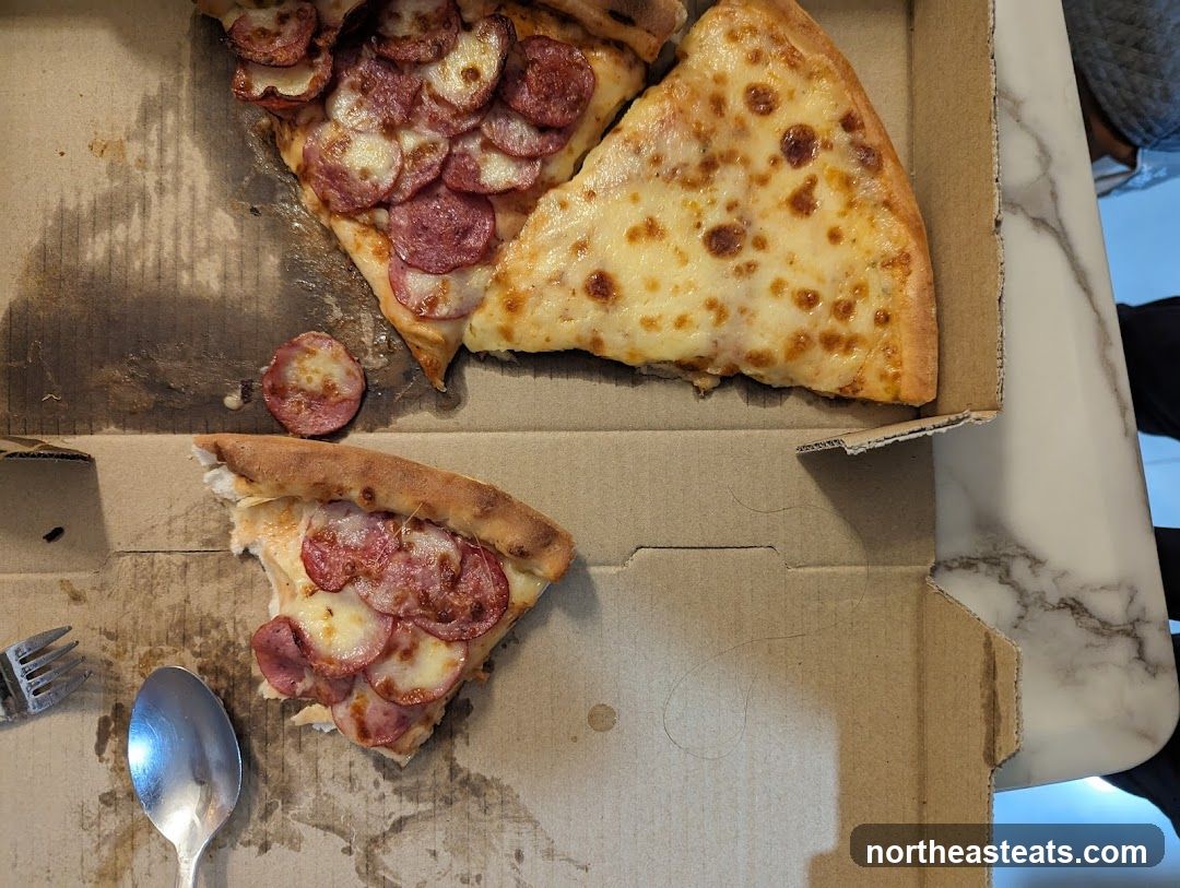 Pepperoni Pizza Slices in a Box