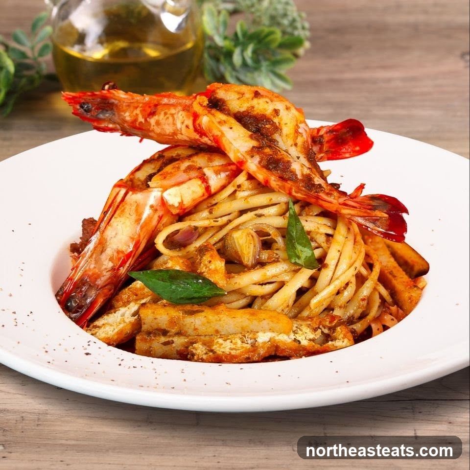 Spicy Prawn Pasta