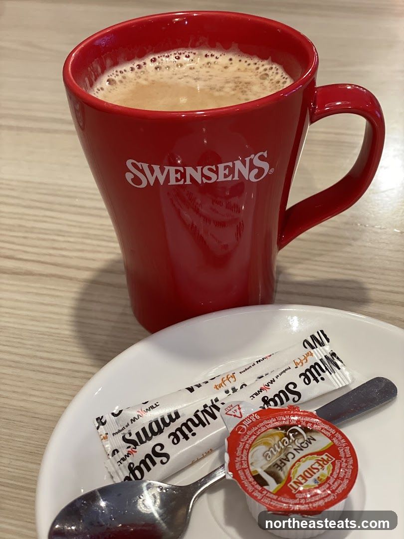 Coffee with Creamer and Sugar
