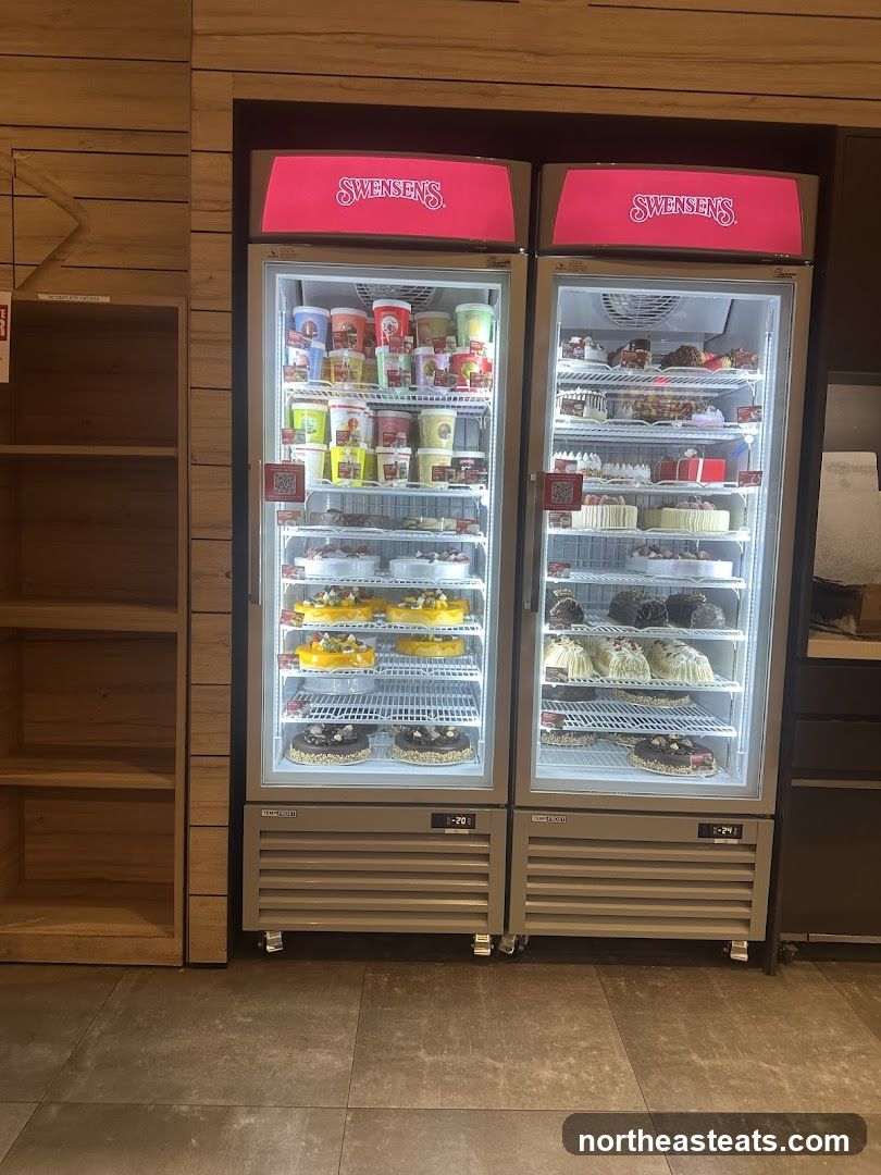 Swensen's Ice Cream and Cake Display