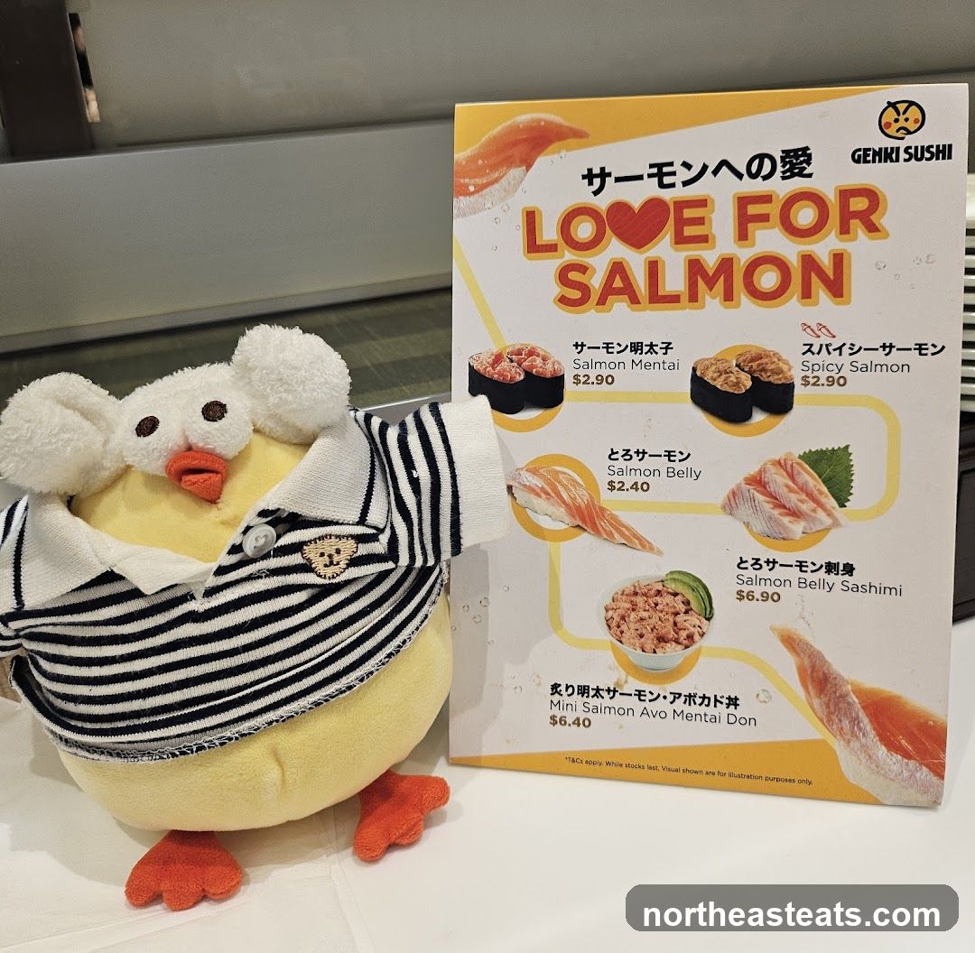 Genki Sushi Salmon Promotion