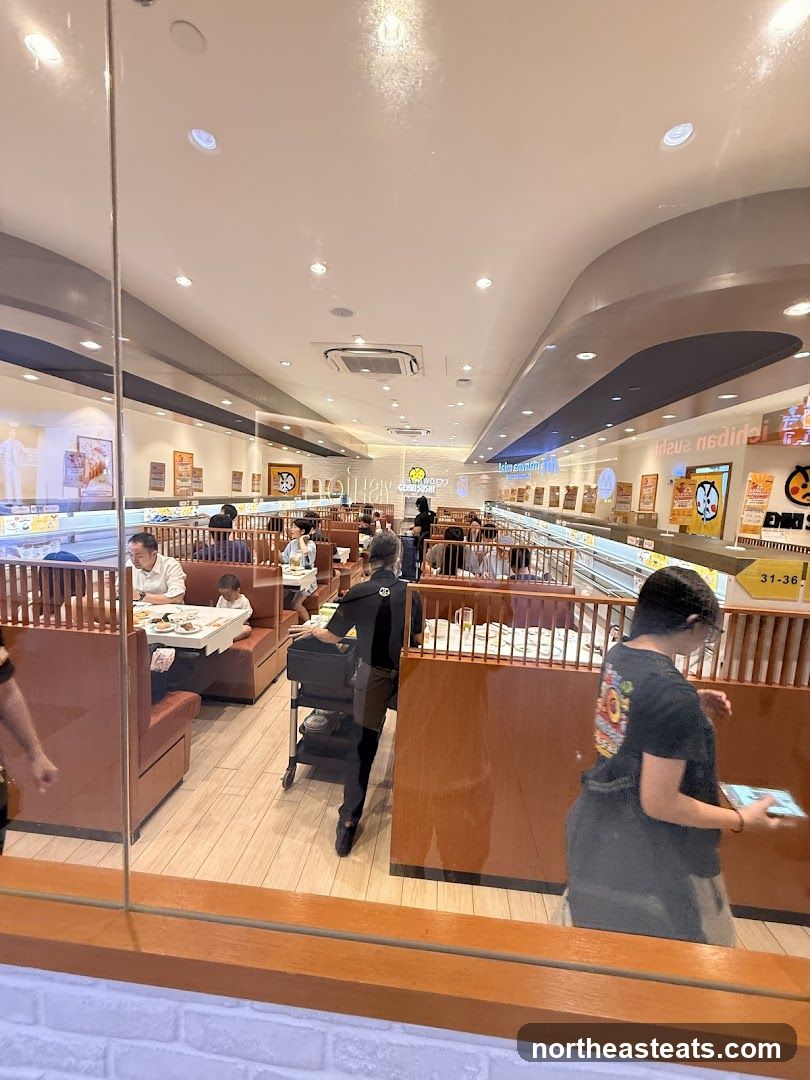 Diners at a Sushi Restaurant