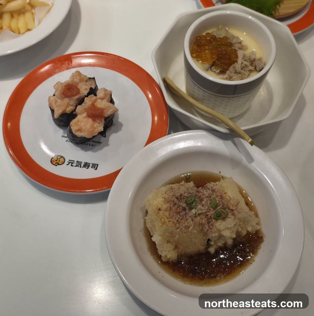 Assortment of Japanese Dishes