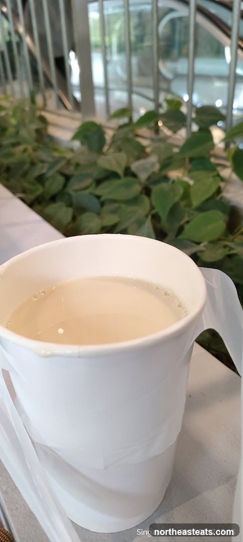 Beverage in a cup