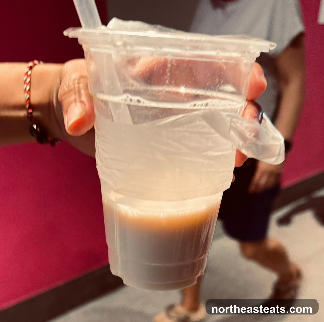 Beverage in a Plastic Cup