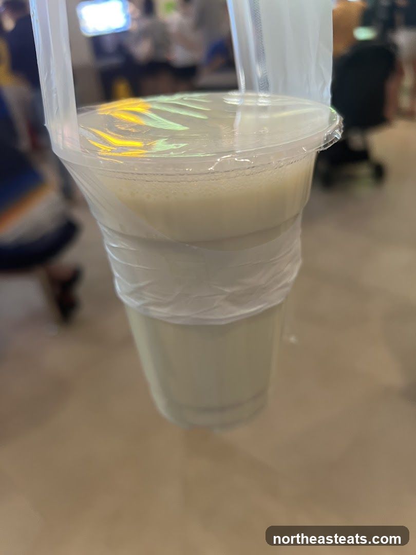Beverage in a Plastic Cup